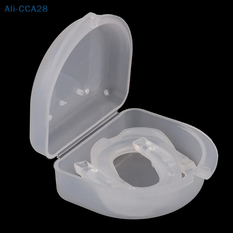 Dental Health Oral Care Teeth Brace Dental Mouth Guard Bruxism Splint Night Teeth Tooth Grinding+Storage Case Sleeping Aid Tool