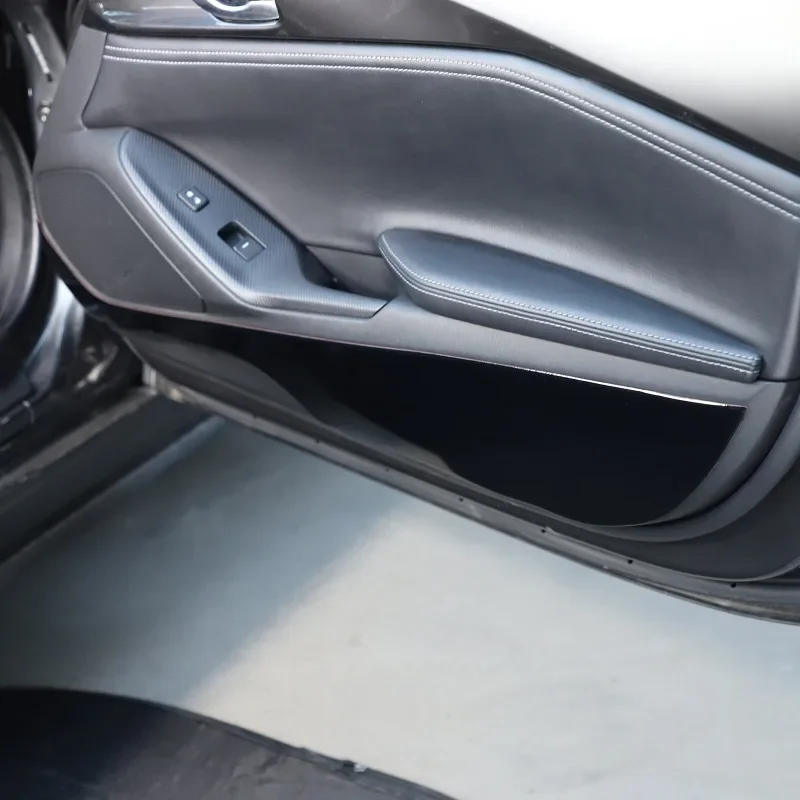 PVC Epossidico Nero Auto Porta Interna Pannello Anti Kick Trim Adesivo Interni Accessori Auto Per Mazda MX-5 ND 2016-2023