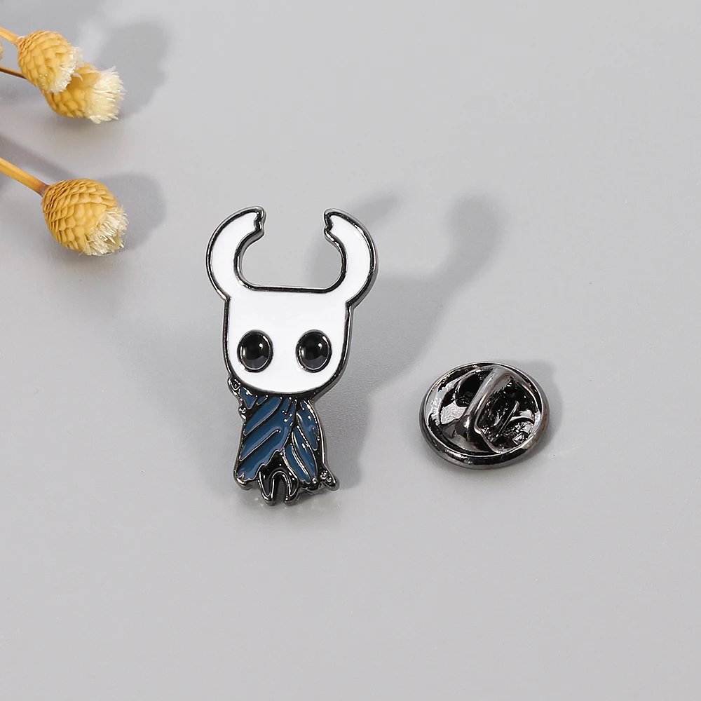 Hollow Knight Enamel Pin Insectoid Knight Pins Badge Metroidvania Style Video Game Brooch For Backpack Bag Accessories view 4