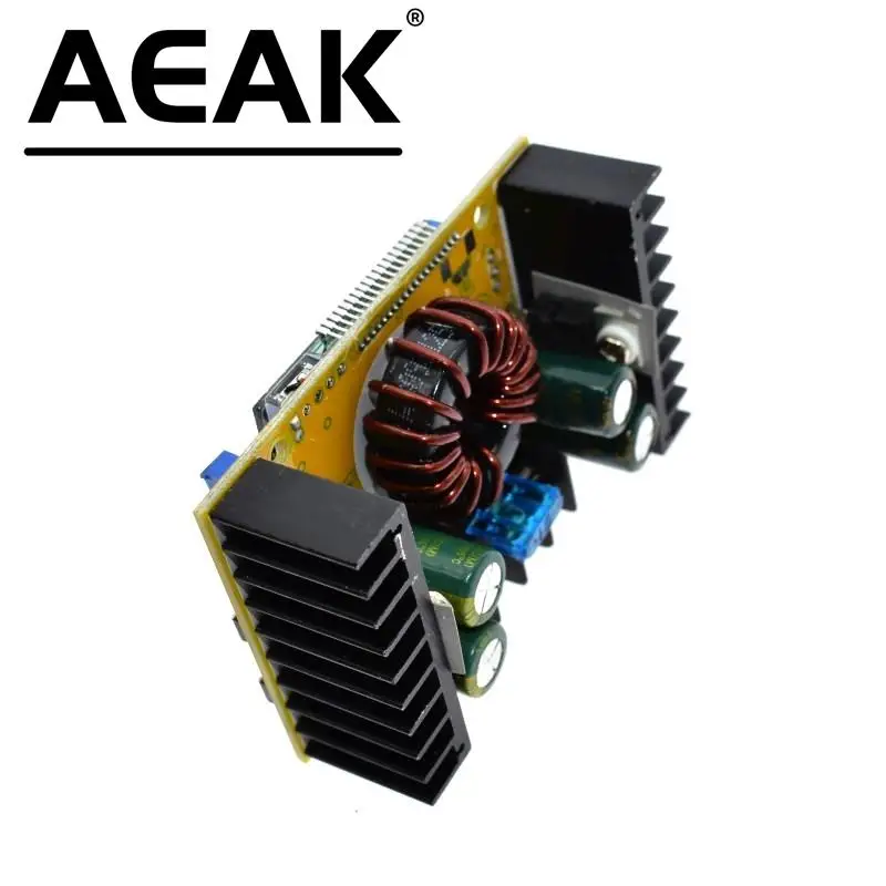 DC-DC 10A Einstellbare LCD Dual Display CC CV Step-down Netzteil Modul Kurzschluss Schutz Fall DC-DC Boost konverter