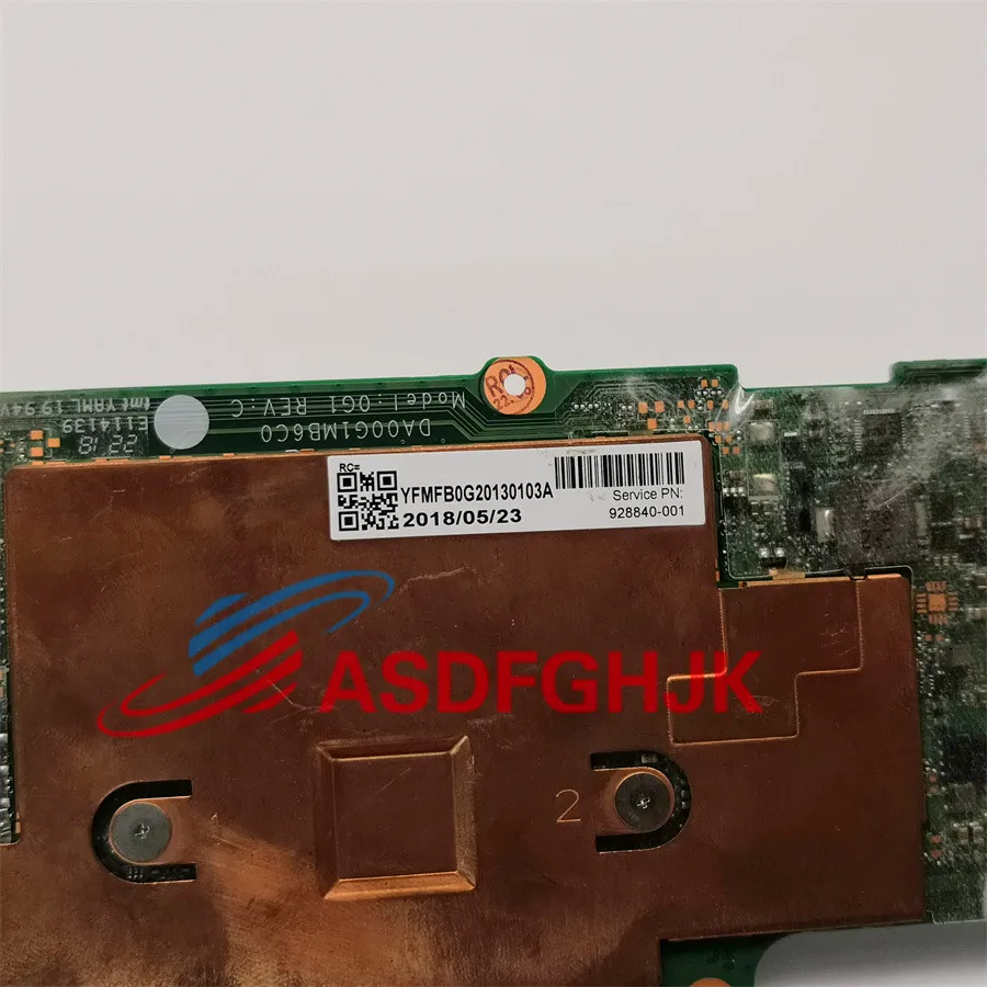 Genuine For HP Chromebook 11 G6 EE Laptop Motherboard 928840-001 DA00G1MB6C0 N3350 4GB 16GB L15850-001 Tested Free Shipping