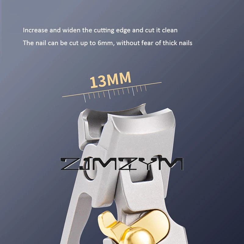 ชุดกรรไกรตัดเล็บแบบเปิดขนาดใหญ่สำหรับกรรไกรตัดเล็บอเนกประสงค์เครื่องมือที่ตัดเล็บบ้าน