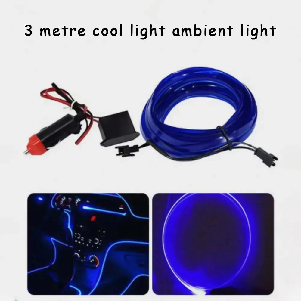 3M Universal Flexible Car Door Moulding Trim Strip Rhyming Styling Line Auto Accessory for Interior Decoration