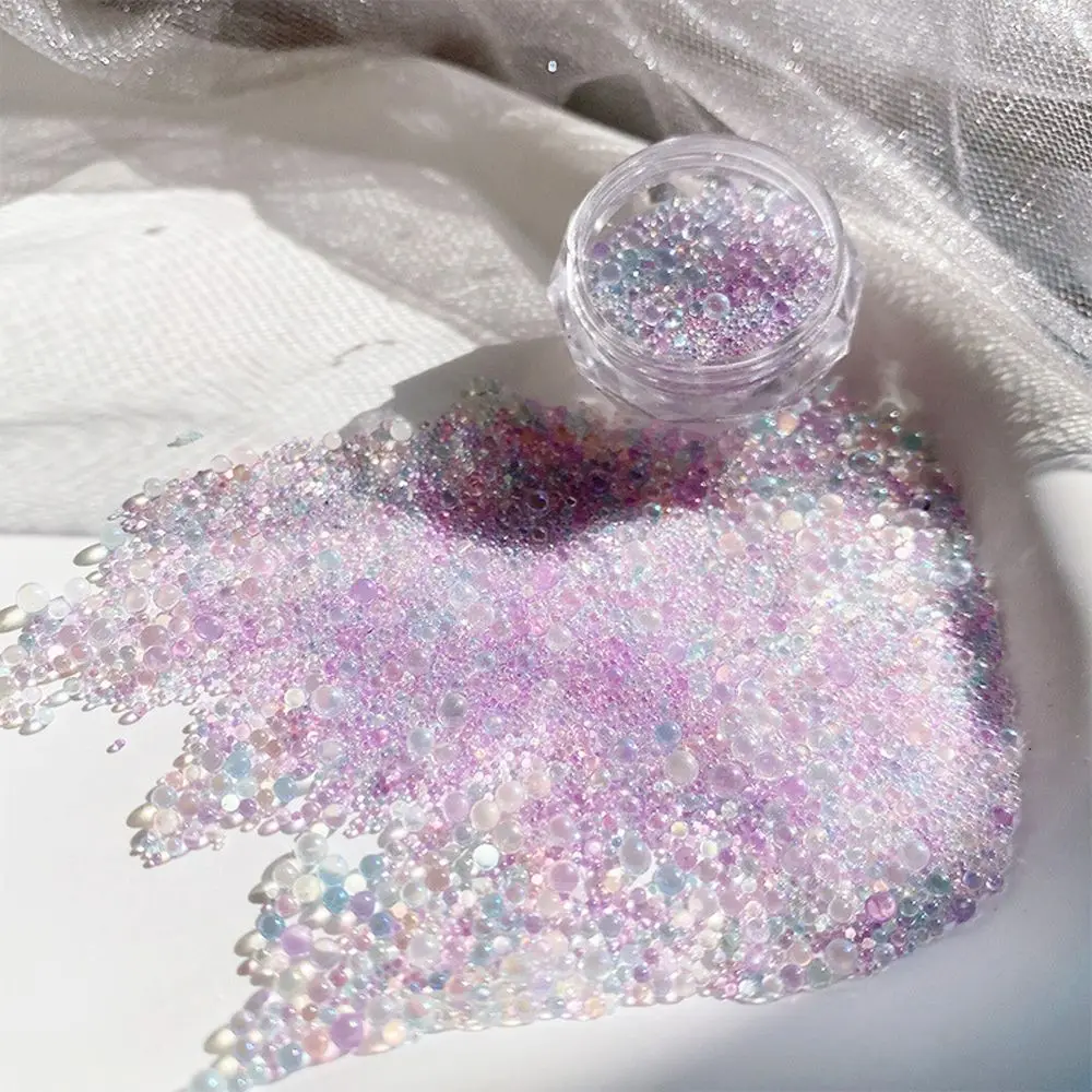

Symphony DIY Craft Jewelry Making Mermaid Bead Crystal Nail Charms Nail Art Rhinestones Bubble Bead 3D Nail Art Decoration