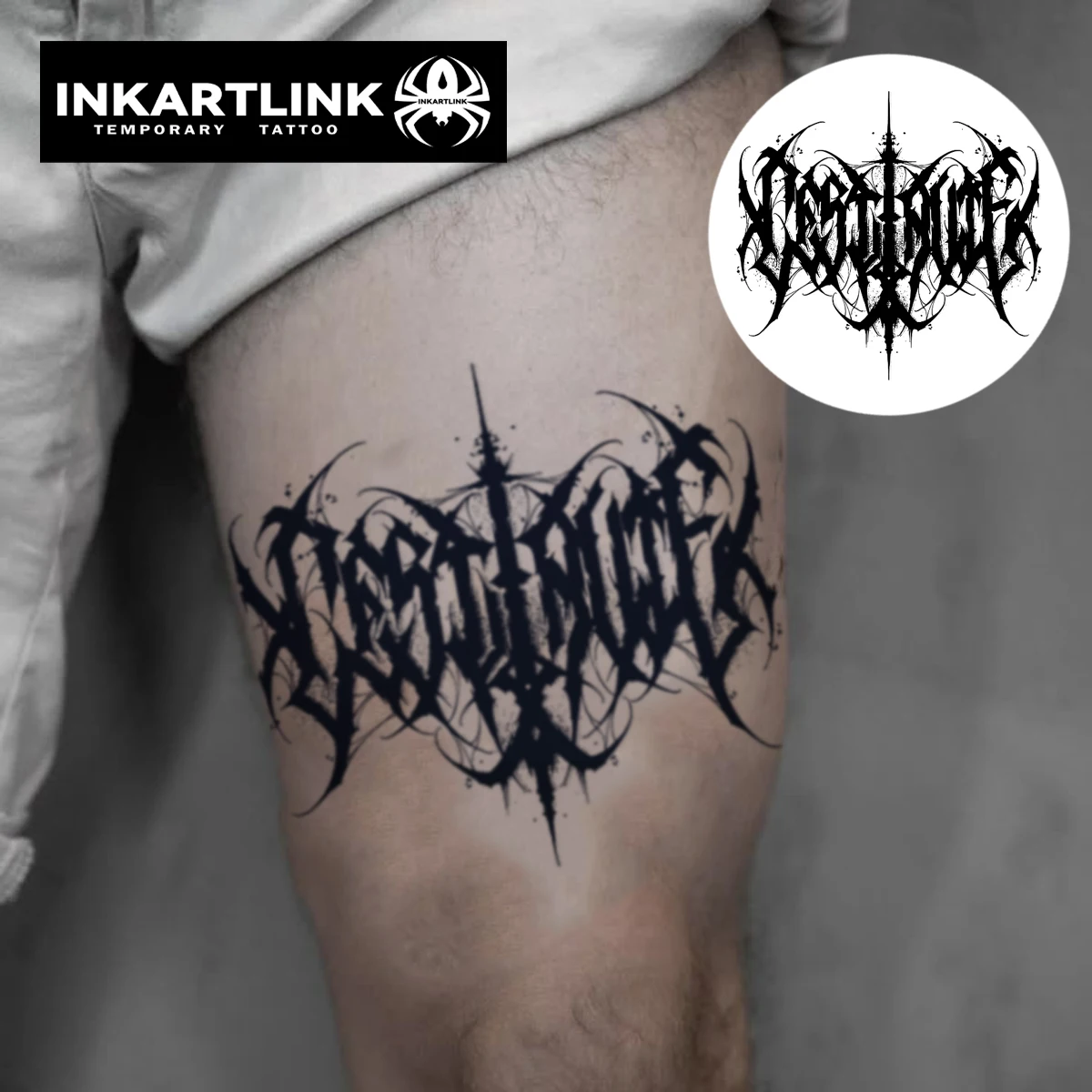 ملصق وشم مؤقت This is Life، وشم سحري مقاوم للماء، يدوم حتى 15 يومًا، وشم مزيف، وشم شبه دائم #2