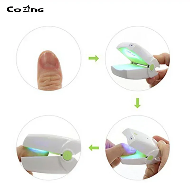 Nail Fungus Laser Assist Tool Professional Nail Fungus Cleaning Laser Device Nail Phototherapy Lamp Effectively Remove Clean