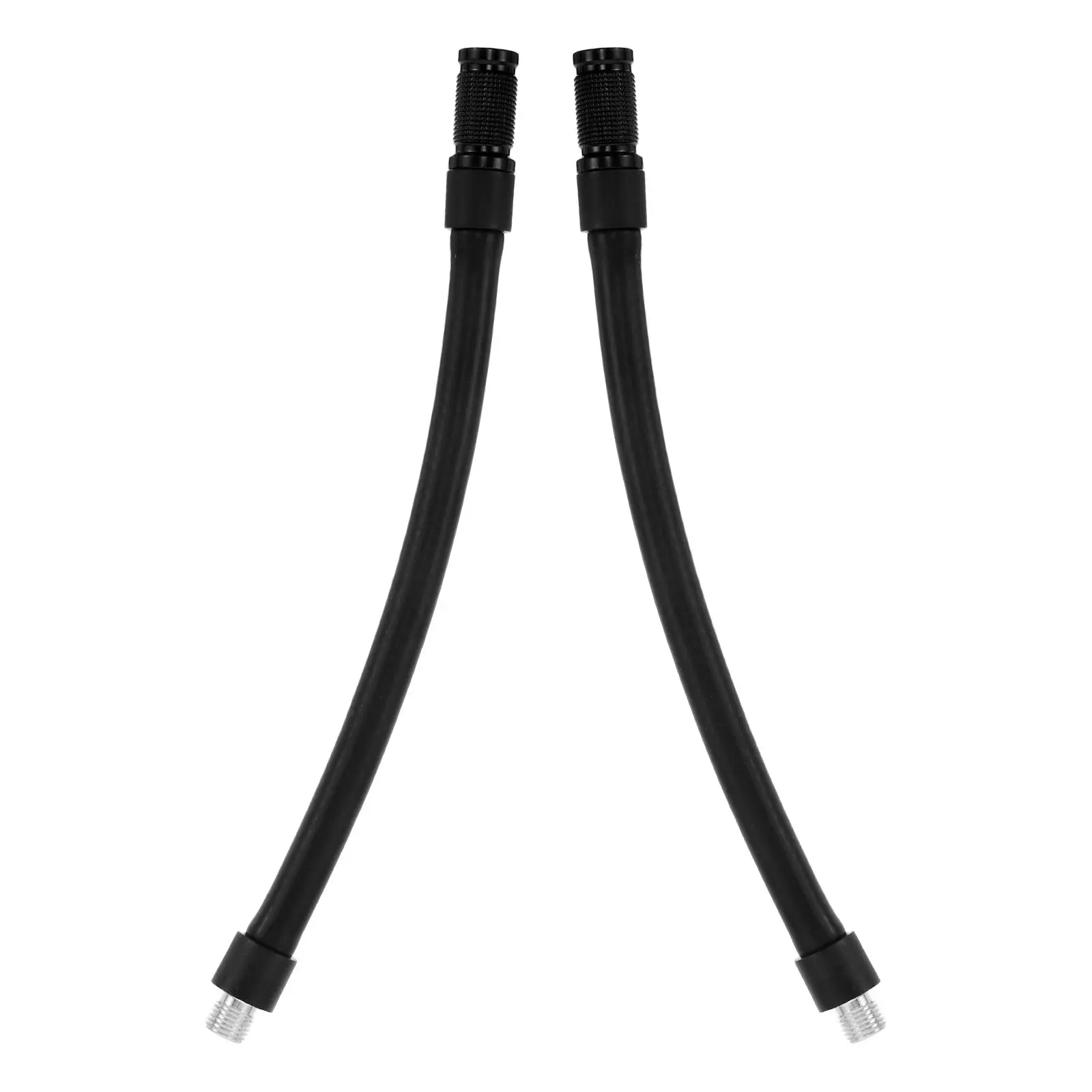 2Pcs Inflator Hose Extension Tube Wireless Car Tire Pump Adapter High Pressure Air Hose Connector Car Tire Inflation Tube
