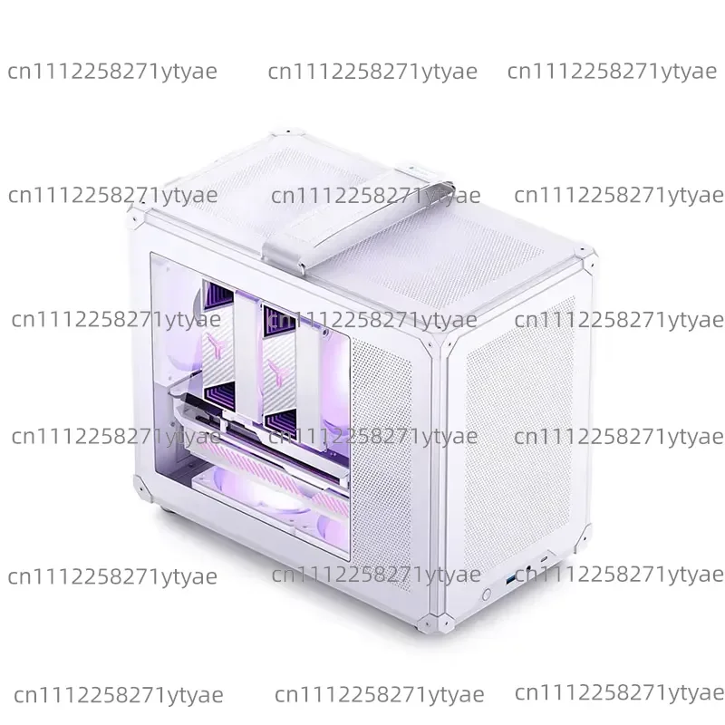 C6 MAX Micro ATX Computer Case with Mesh 3 Fan Front Type-C ATX Power Graphics Compatibility