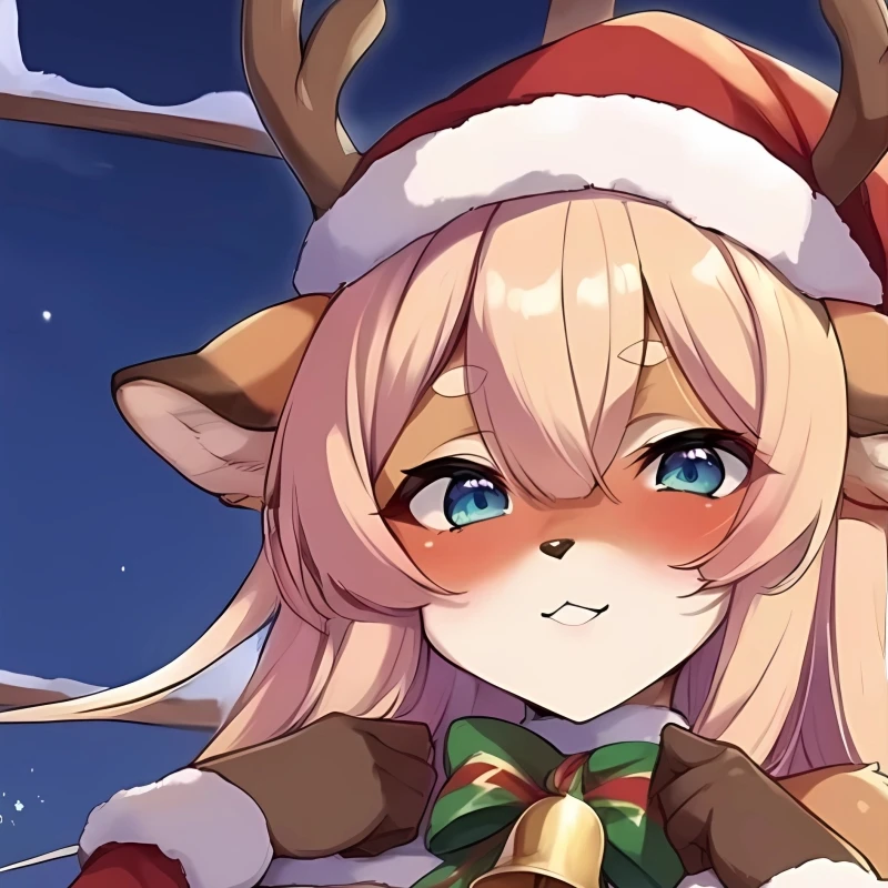 

Dakimakura Anime Pillow cover Reindeer Girl Double-sided Print Of Life-size Body Pillowcase Gifts