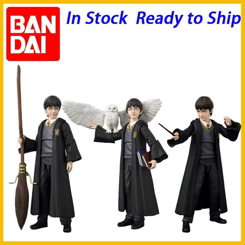 Bandai – figurine d'action authentique en pierre de sorcier de Harry Potter, nouvelle figurine scellée en boîte, poupées authentiques à collectionner en boîte