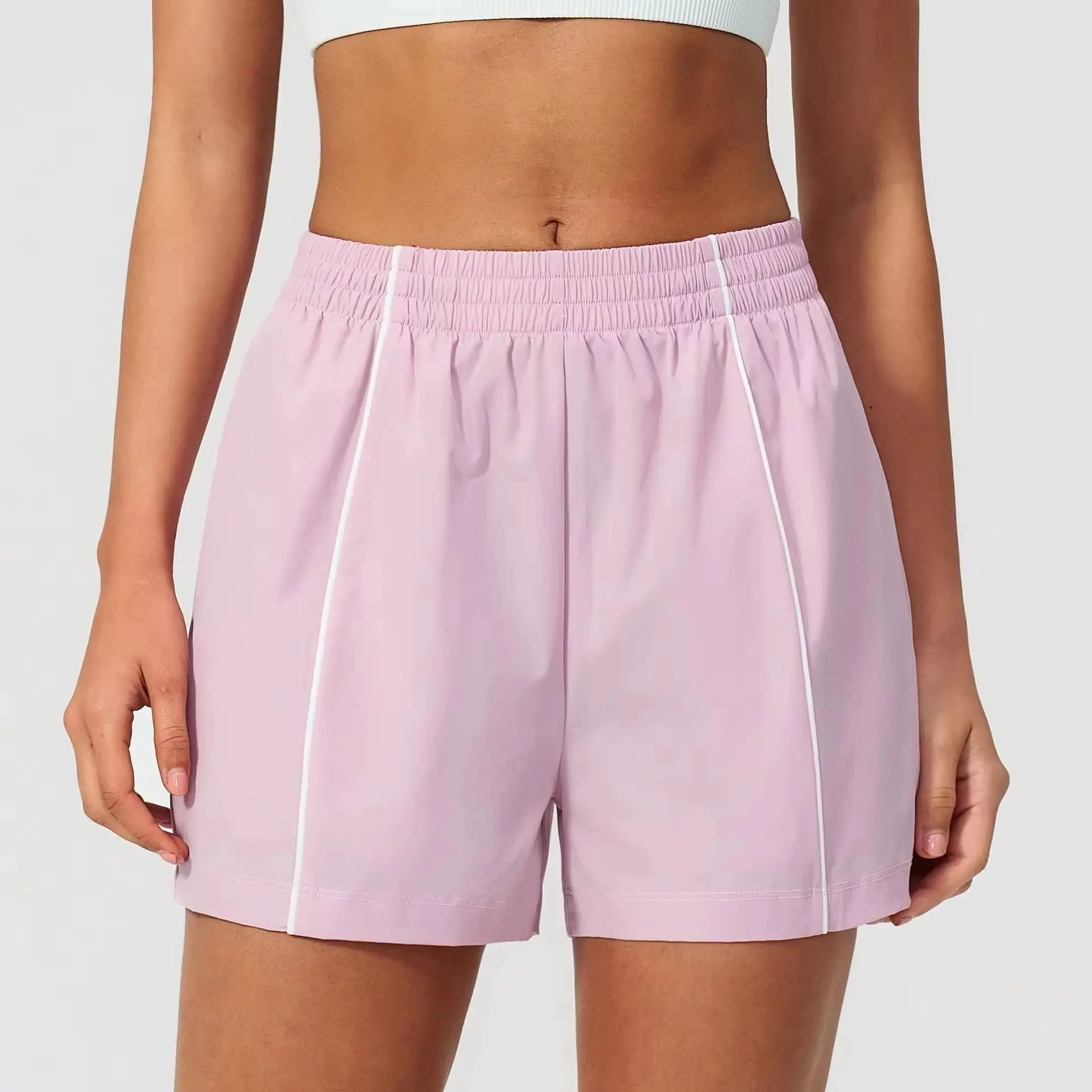 Summer Buttock Lift Gym Sweatpants For Women Loose Comfy Pocket Sport Pants Casual Outdoor Running Workout Yoga Shorts Female