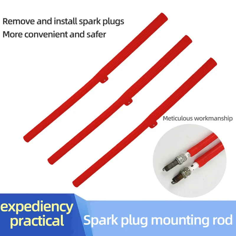 Spark plug glue rod Spark plug installation tool Spark plug wrench Spark plug glue rod fire hose sleeve double hole