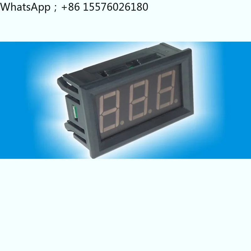 3-Line Digital AC Voltmeter Digital Voltmeter AC0-600V SCR Dedicated