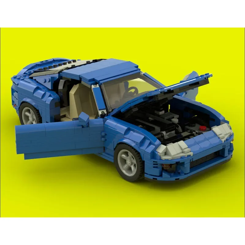 

MOC-213730 New Classic MK4 1993 Sports Car Racing Building Blocks 1097 Parts MOC Creative Boy Children's Birthday Toy Gift