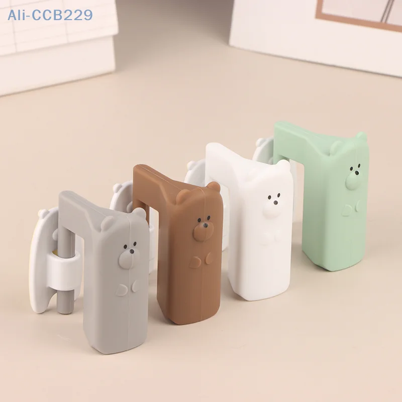 Door Stopper Baby Safety Lock Anti-grip Silicone Finger Protector Easy To Install Anti Pinch Hand Children Security Protection