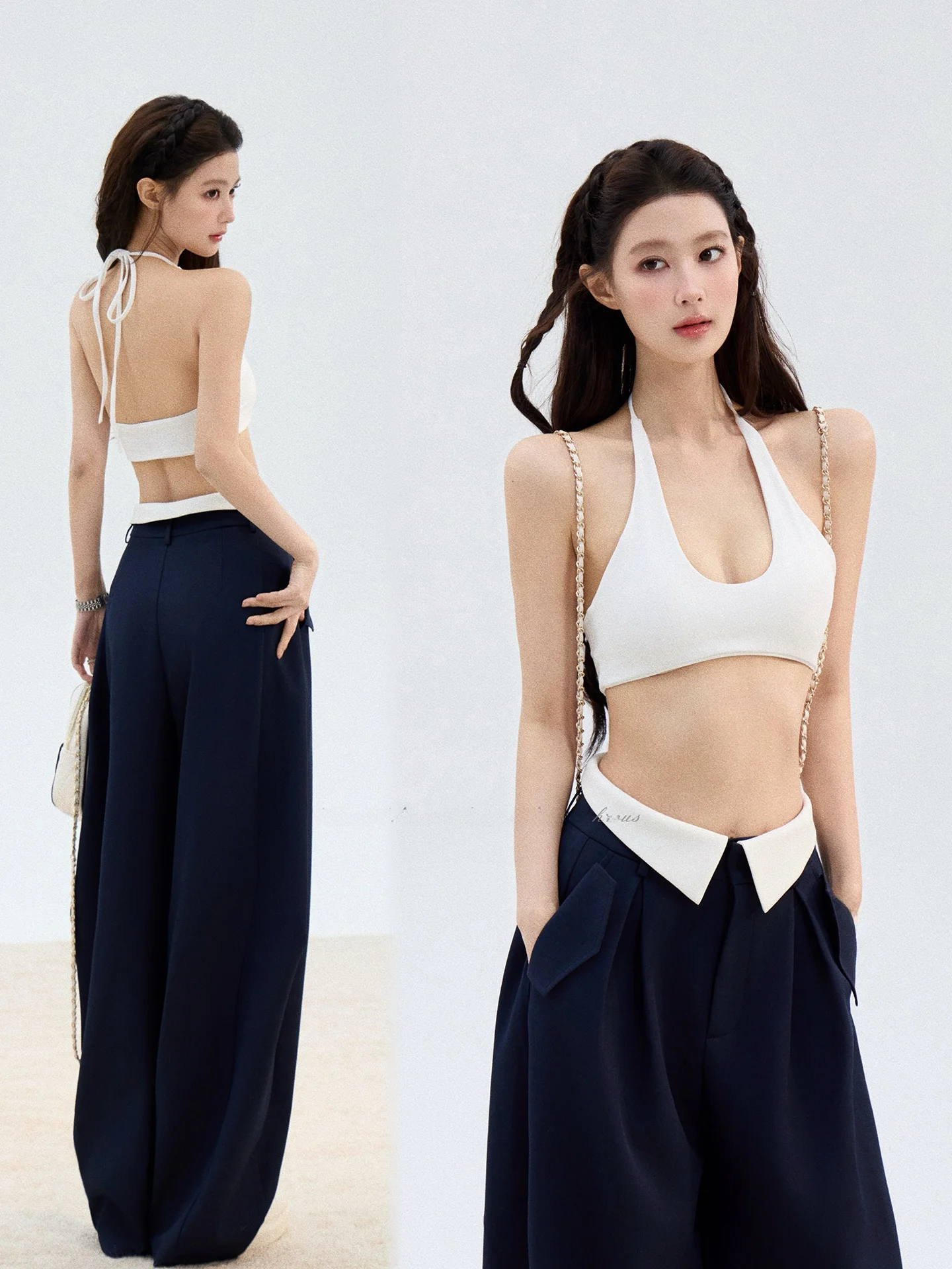 

Женский укороченный топ Exaant: модный тренд весеннего сезона, повседневный, облегающий, базовый слой