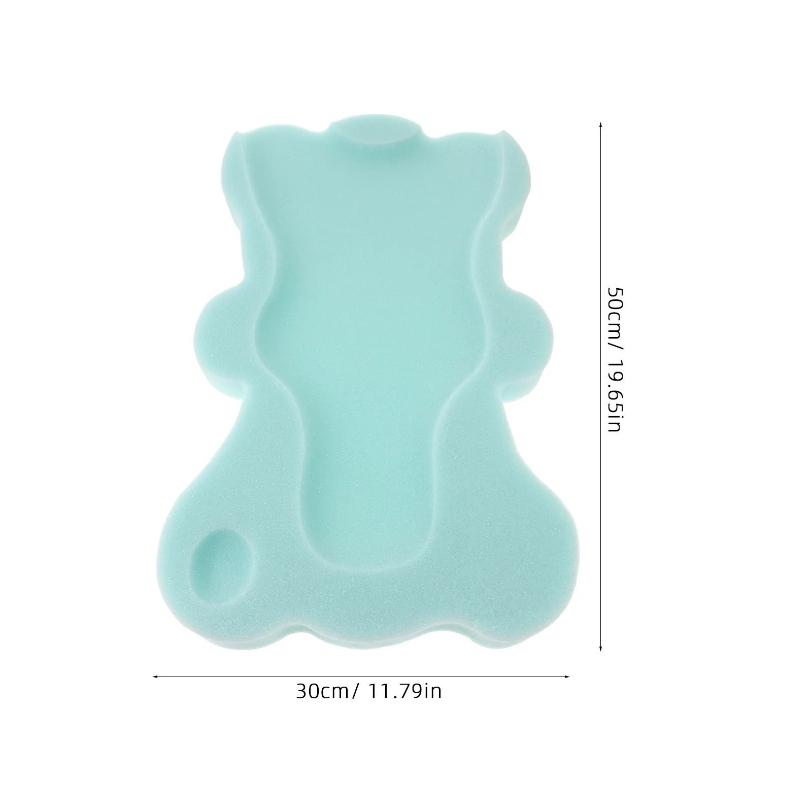 

Baby Bath Sponge Support Cushion Soft Newborn Bathtub Mat Breathable Nonslip Machine Washable for Infant Bath Time Safety