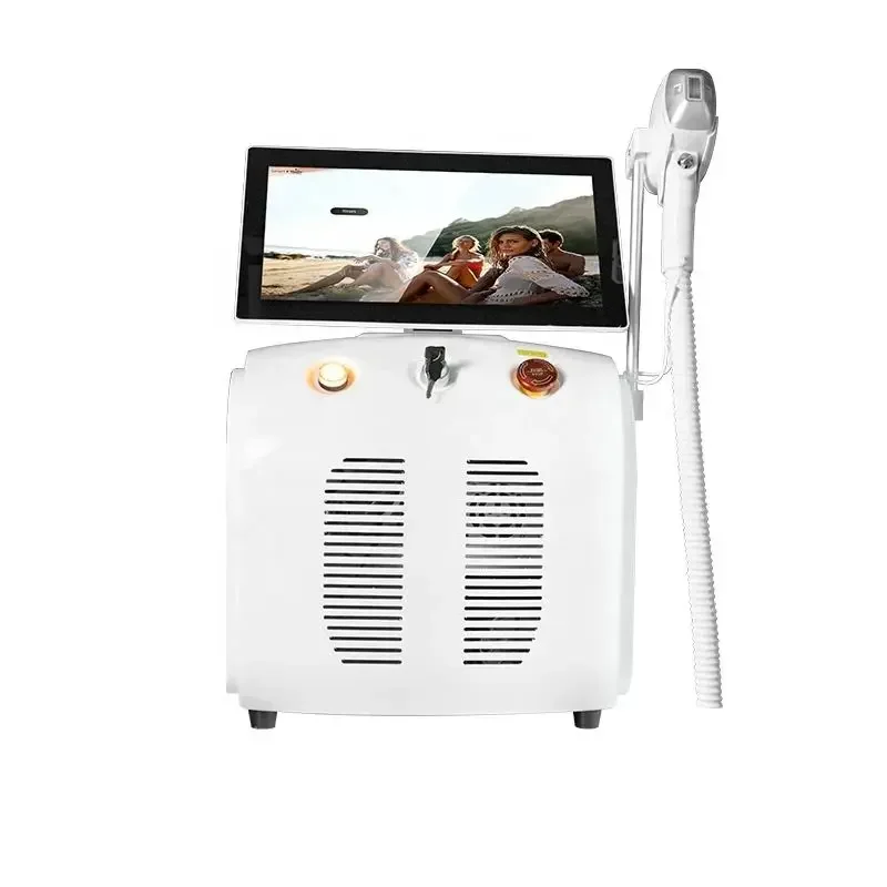 4 Wave 808nm 755nm 1064nm portable mini diode laser hair removal device ice titanium painless permanent 3000W 2025