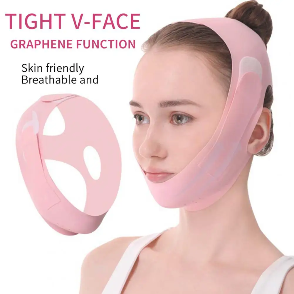 V Line Face Lifting Strap para Homens e Mulheres, Double Chin Eliminator, Facial Slimming Bandage, Skin Care Beauty Tool, Jawline Lift