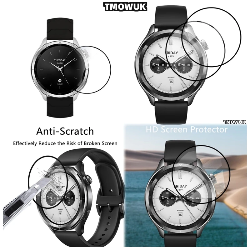 

For Xiaomi Watch S4 41mm Anti-Scratch HD Soft Film, Ultimate Curved Screen Protector