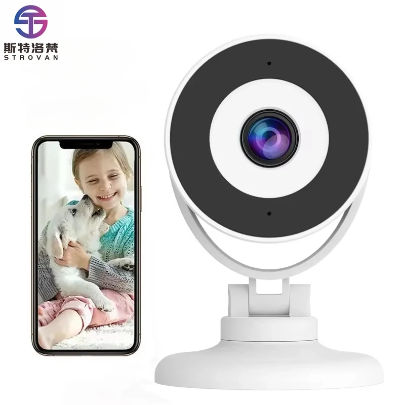 

Умный дом Мини Цифровой 4MP 2K HD Обнаружение ребенка Воспроизведение Двустороннее аудио Coud Storage Wi-Fi Беспроводная камера безопасности