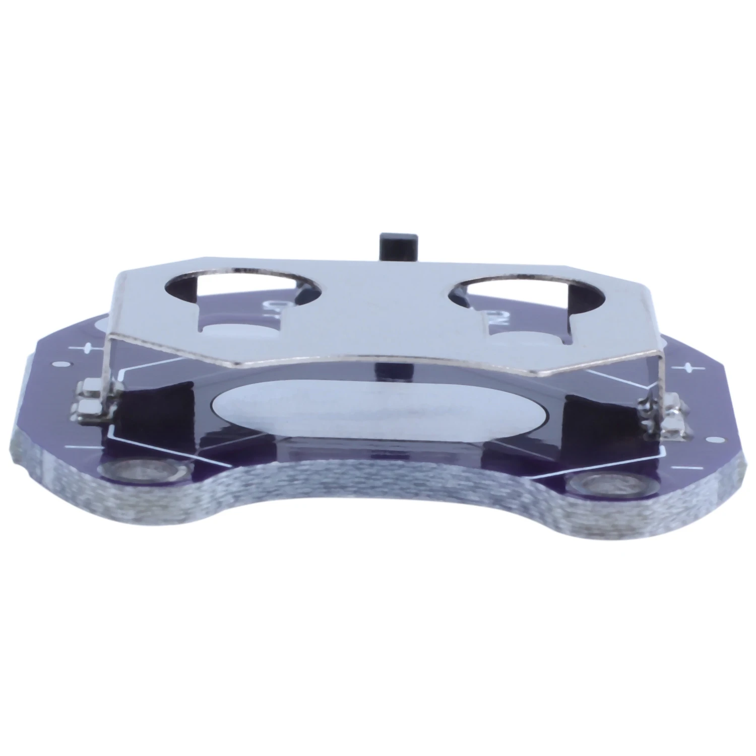 2 x knoopcelbatterijhouder voor CR2032 - met schakelaar (2 stuks)