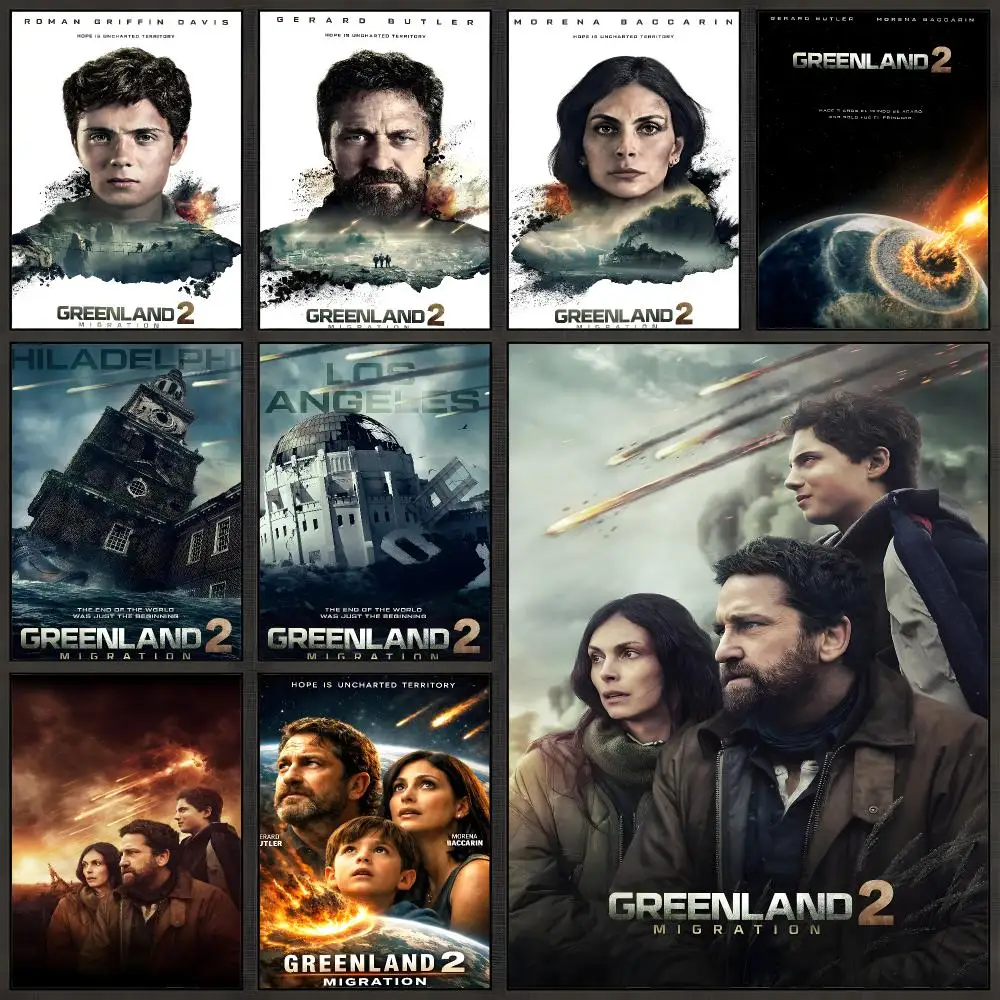 Movie Greenland 2: Migration Garrity Poster Peel And Stick Wall Art PP Waterproof HD Bedroom Living Room Home Decor Gift
