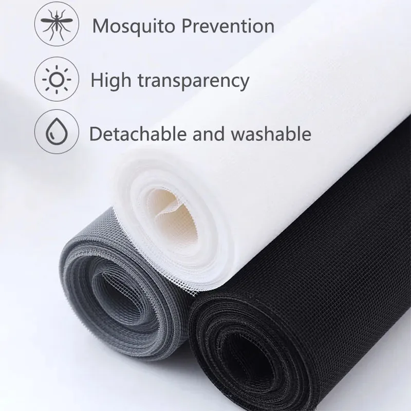 

Indoor Mosquito Net Customizable Size Protect Baby & Family From Insect and Bug Anti Mosquito Net PP Nano Window Screen