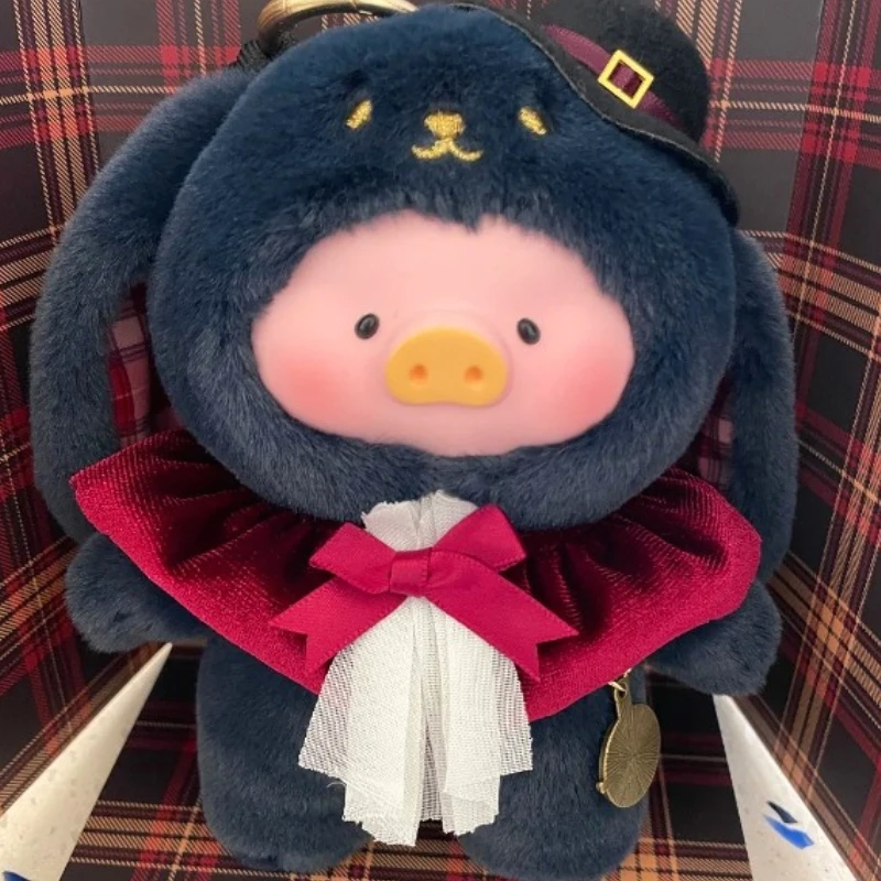 Lulu The Piggy Magician Bunny Lulu Vinyl Face Plush Anime Figure Keychain Surprise Bag Pendant Action Figure Statue Toy Gift New