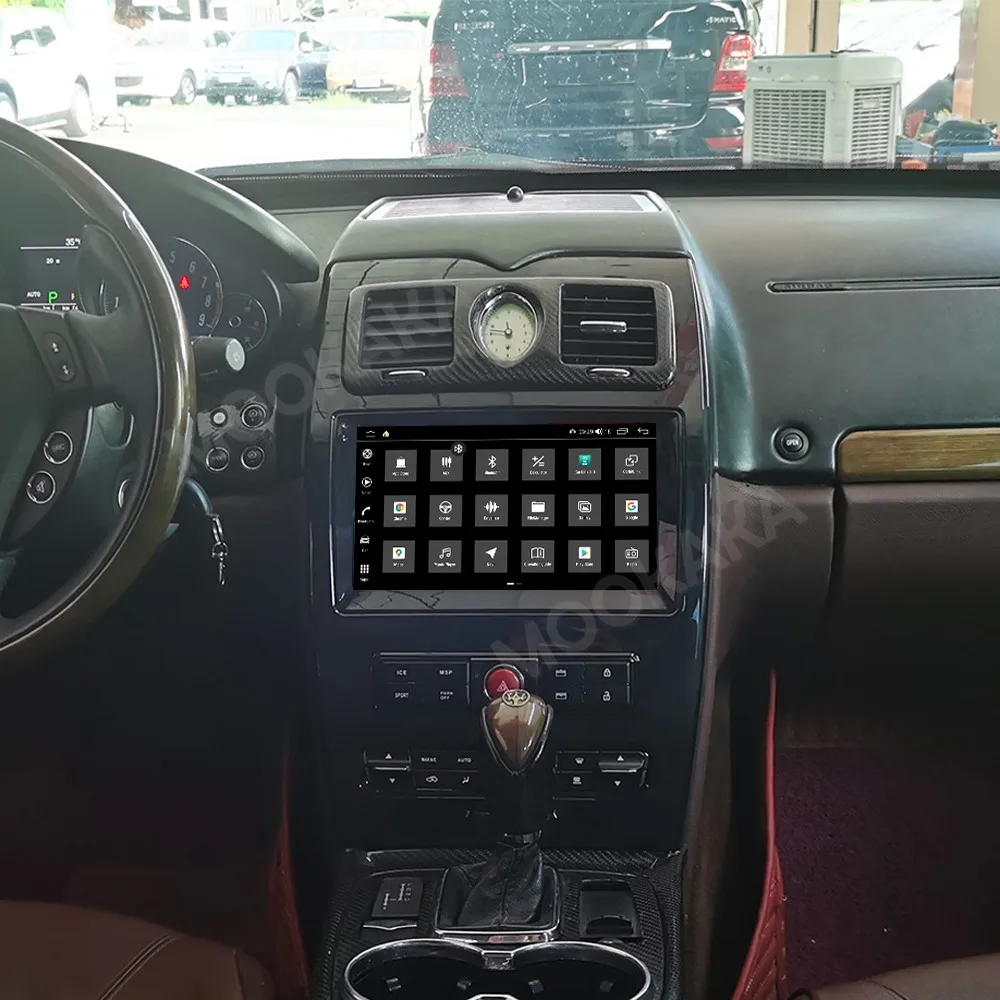 شاشة راديو السيارة لمازيراتي الرئيس القديم 2004-2007 أندرويد نظام تحديد المواقع السيارات الوسائط المتعددة راديو تلقائي ستيريو استقبال رئيس وحدة #5