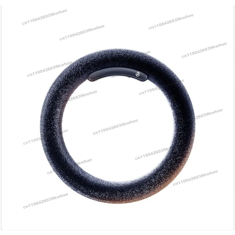 For Car Steering Wheel Cover Plush Winter Wireless Heating Four Seasons Universal Graphene Hand Warmer