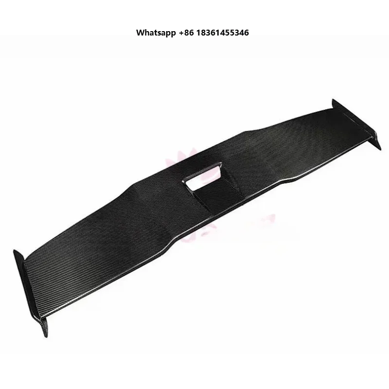 

For Huracan LP580 LP610 S Style Spoiler Fibers Dry Carbon Rear Spoiler Tail Panel Racing Body Kit