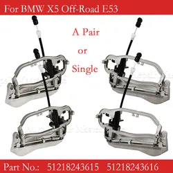 New 51218243615 51218243616 51228243635 51228243636 Car Door Handle Carrier Inner Outside Front Rear For BMW X5 Off-Road E53