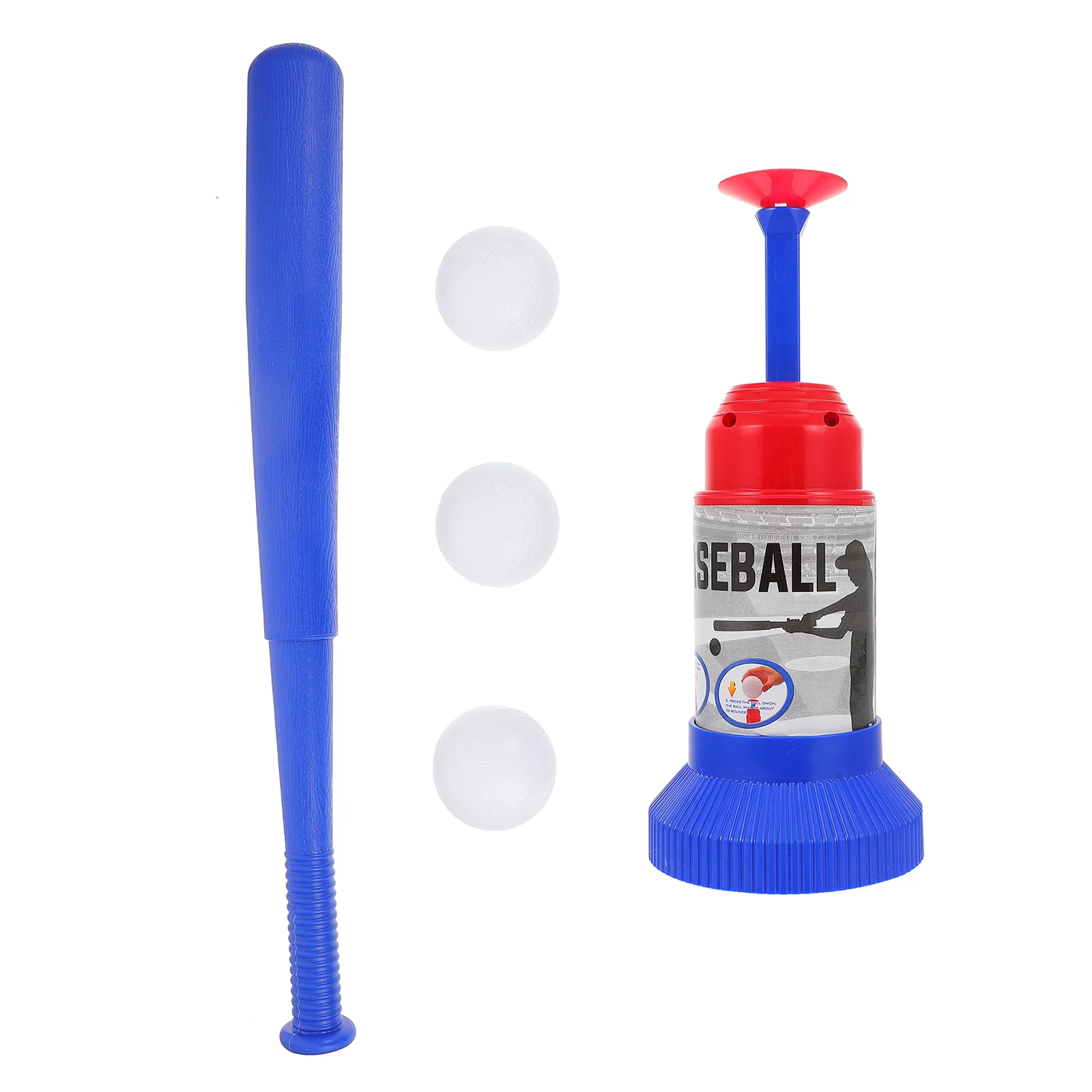 

Baseball Training Set Tennis Launcher Kids Toy Machine Practice Abs Toddler Launching Bat