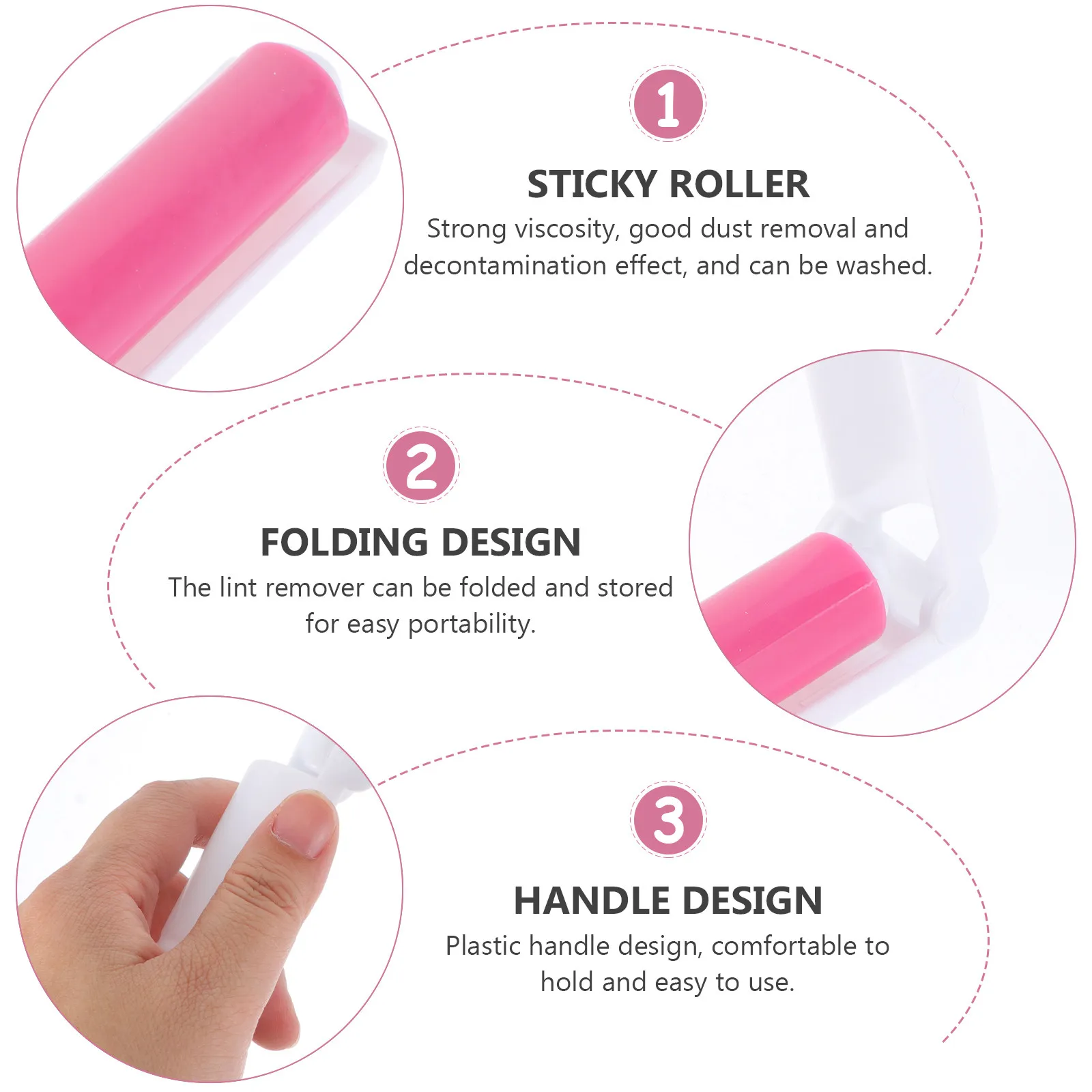 10Pcs Lint Pickers Durable Portable Lint Cleaner Strong Stickiness for Clothes Coats Sheets Household Home Accessory