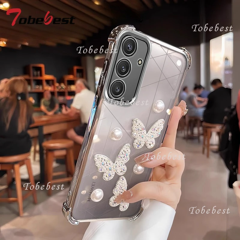 حافظة لهاتف سامسونج جالاكسي S25 Edge S24 S23 S22 S21 S20 Ultra FE Note 20 10 Plus