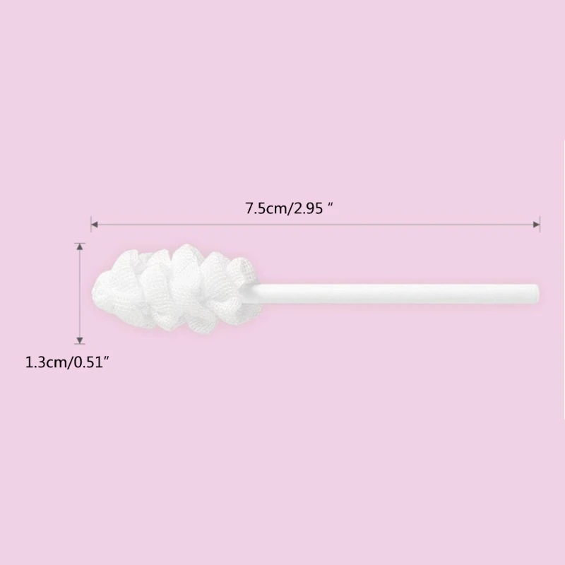 30 szt. Środek do czyszczenia języka dziecka szczoteczka do zębów dla noworodka jednorazowe szczoteczki do czyszczenia jamy gaza