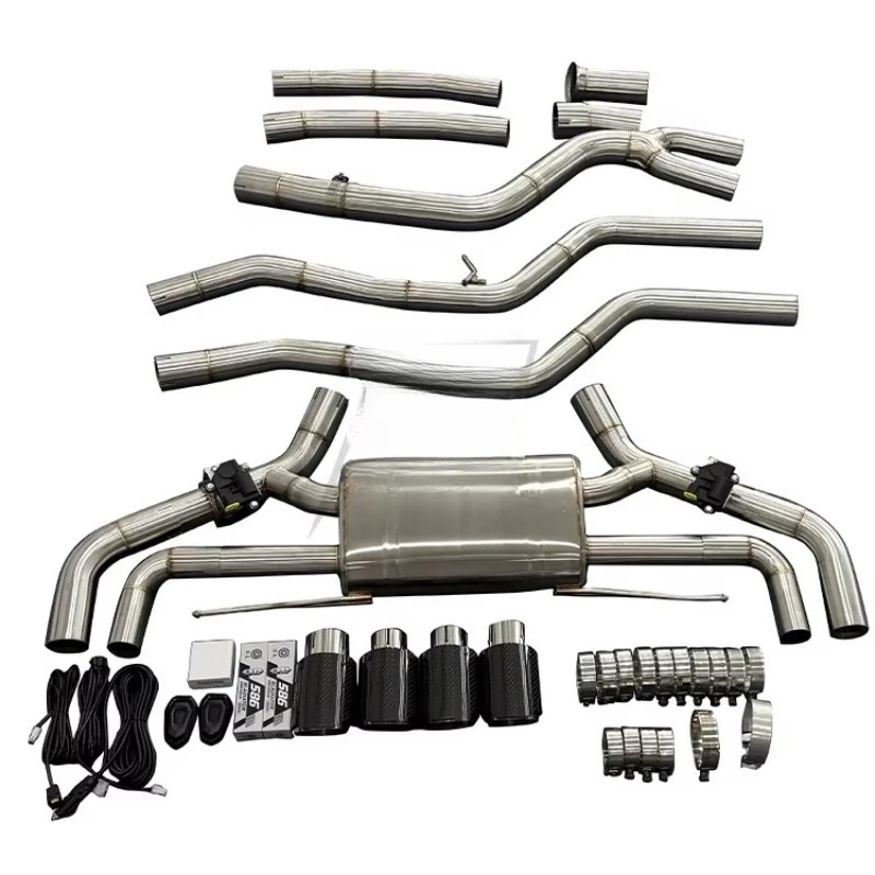 

For BMW 340i M340 M340i 3.0T G20 2019-2024 Tuned Exhaust System High Performance Exhaust Pipe Electronic Valve Muffler