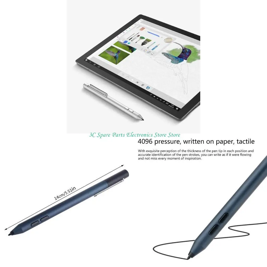 SZ Active Digital Pen 4096 Pressure Level Customized Shortcut Button for Surface