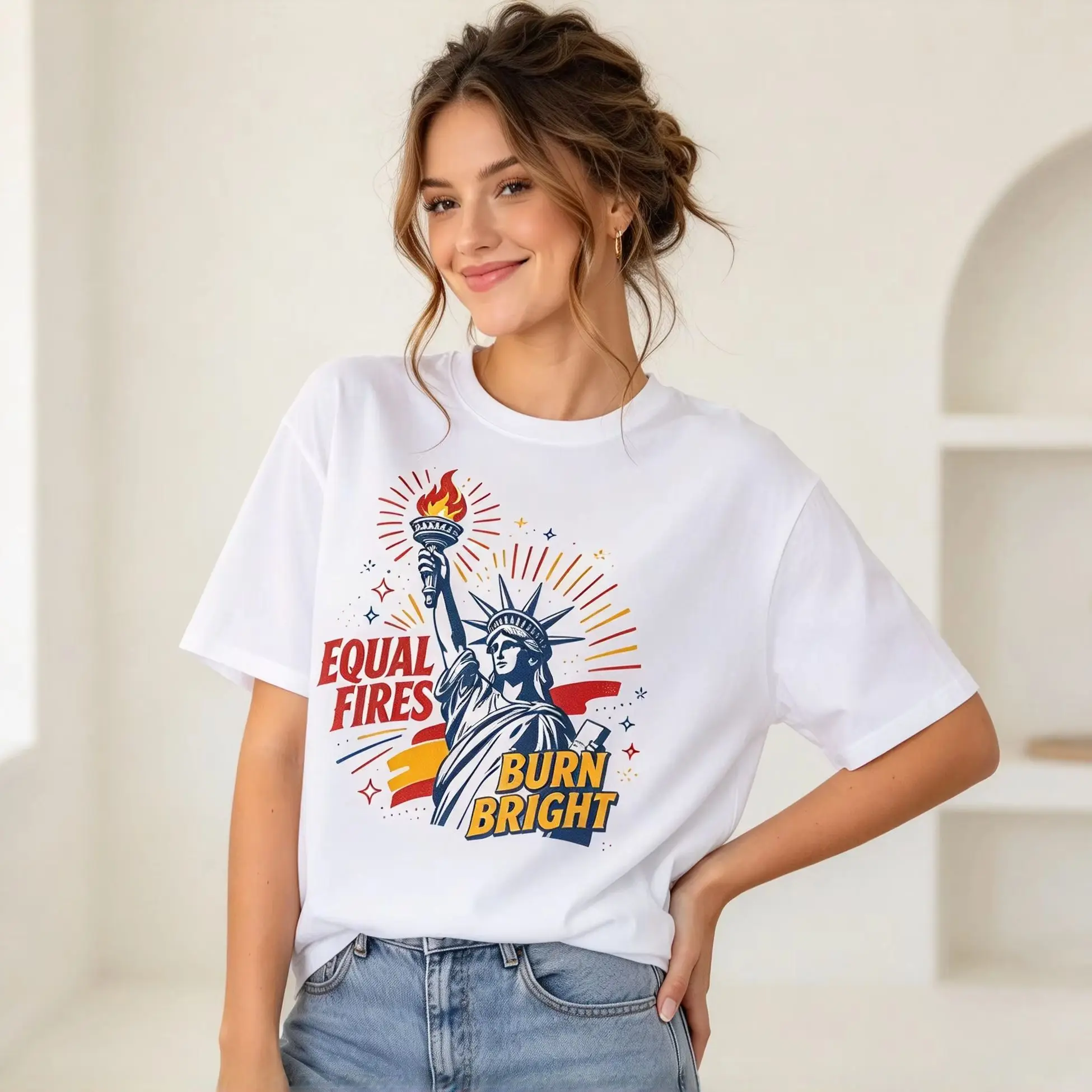 Skeleton Playing Electric Guitar Graphic T-Shirt, Rock Music Headphone Vinyl Record Cartoon Short Sleeve Tee