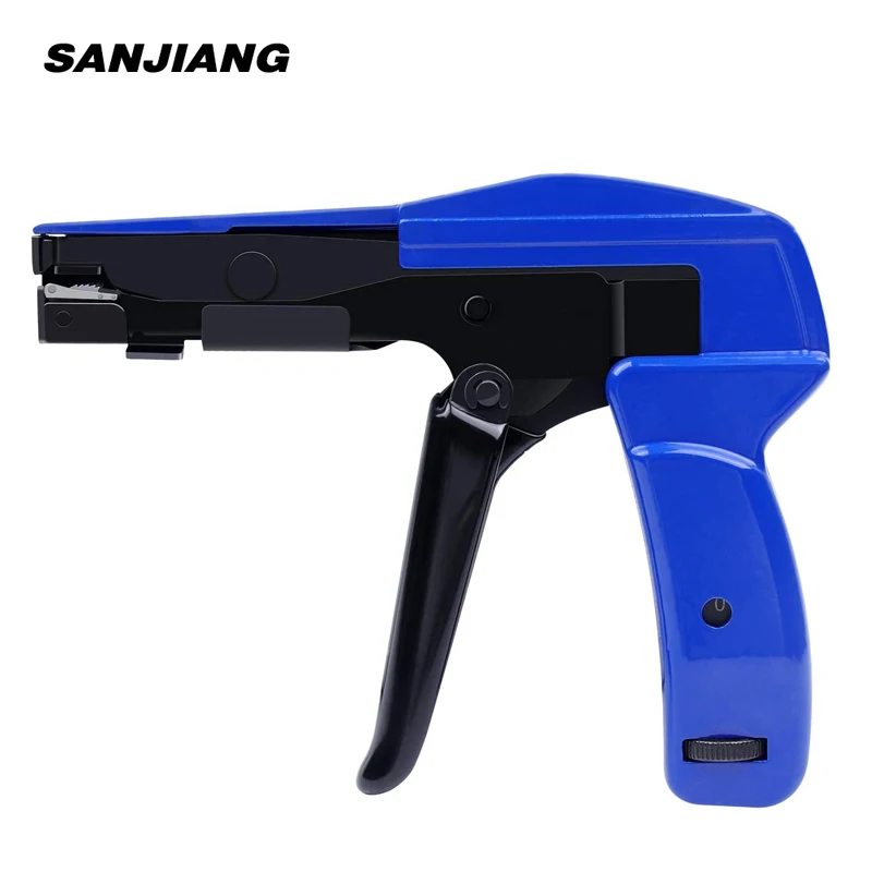 Cable Tie Gun,Knoweasy Fastening Cable Tie Tool,Die-Cast Steel Flush Cut Zip Tie Gun with Steel Handle for Nylon Cable Tie