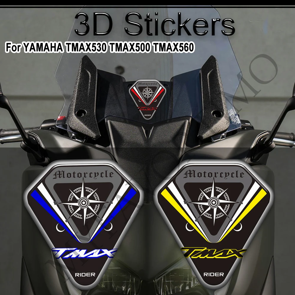 For YAMAHA TMAX530 TMAX500 TMAX560 MAX 750 TMAX 400 500 530 560 Motorcycle Tank Pad Decorative Stickers Decal