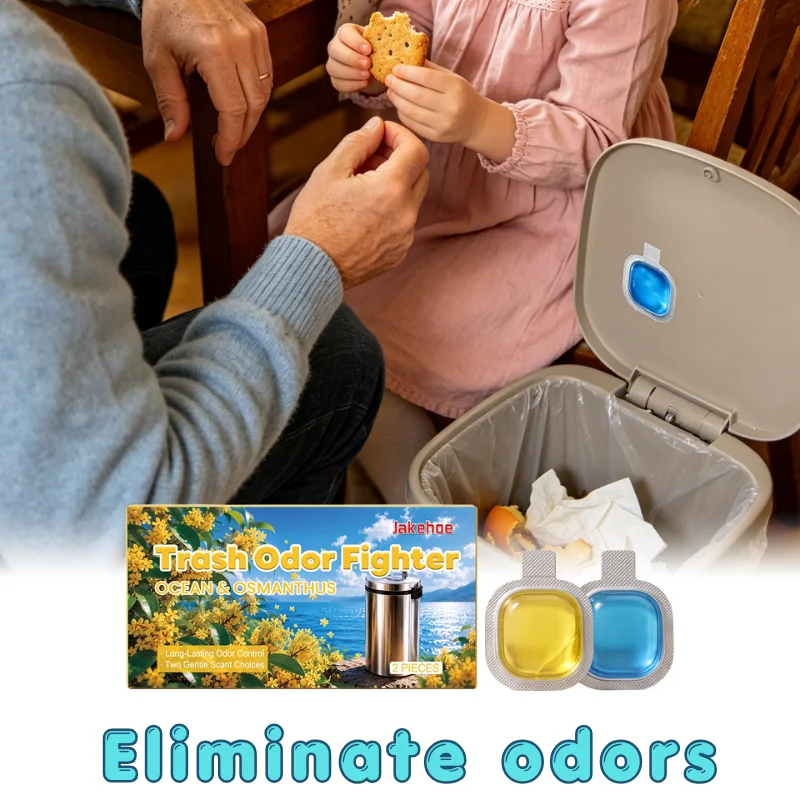 Household Trash Can Odor Fighter Deodorant Capsules Long Lasting Odor Control Ocean Osmanthus Scent Portable Home Air Freshener