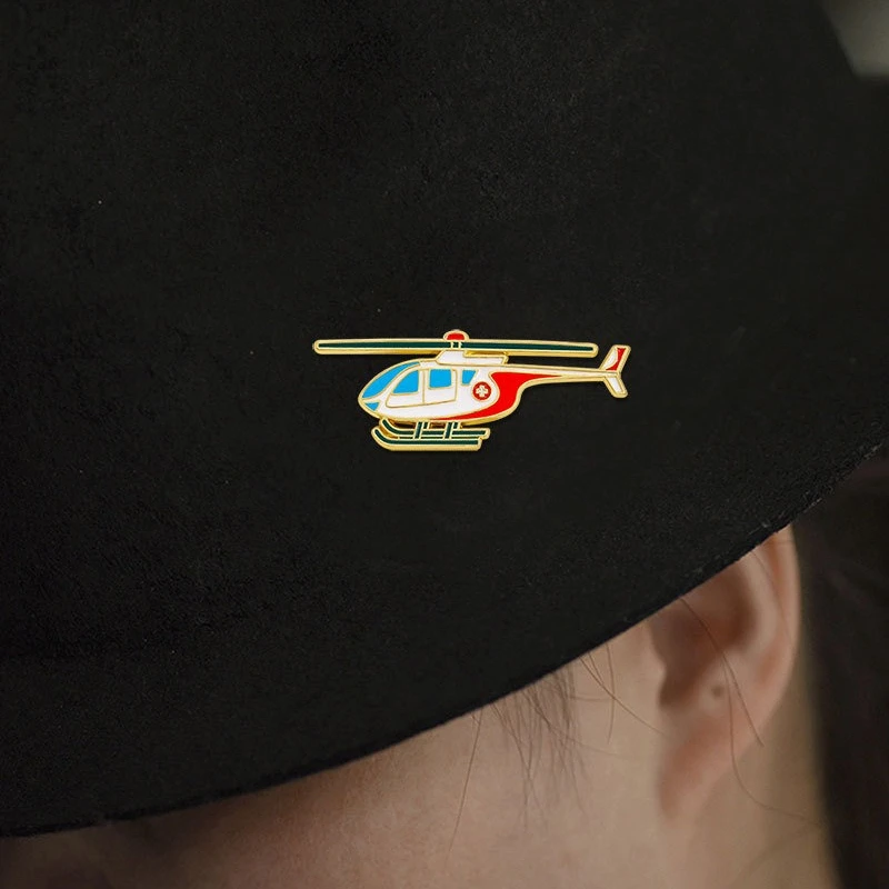 New Style Creative Cute Cartoon Medical Nurse Doctor Series Design Metal Enamel Brooch Pin Badge DIY Clothing Bag Hat  Accessory view 5