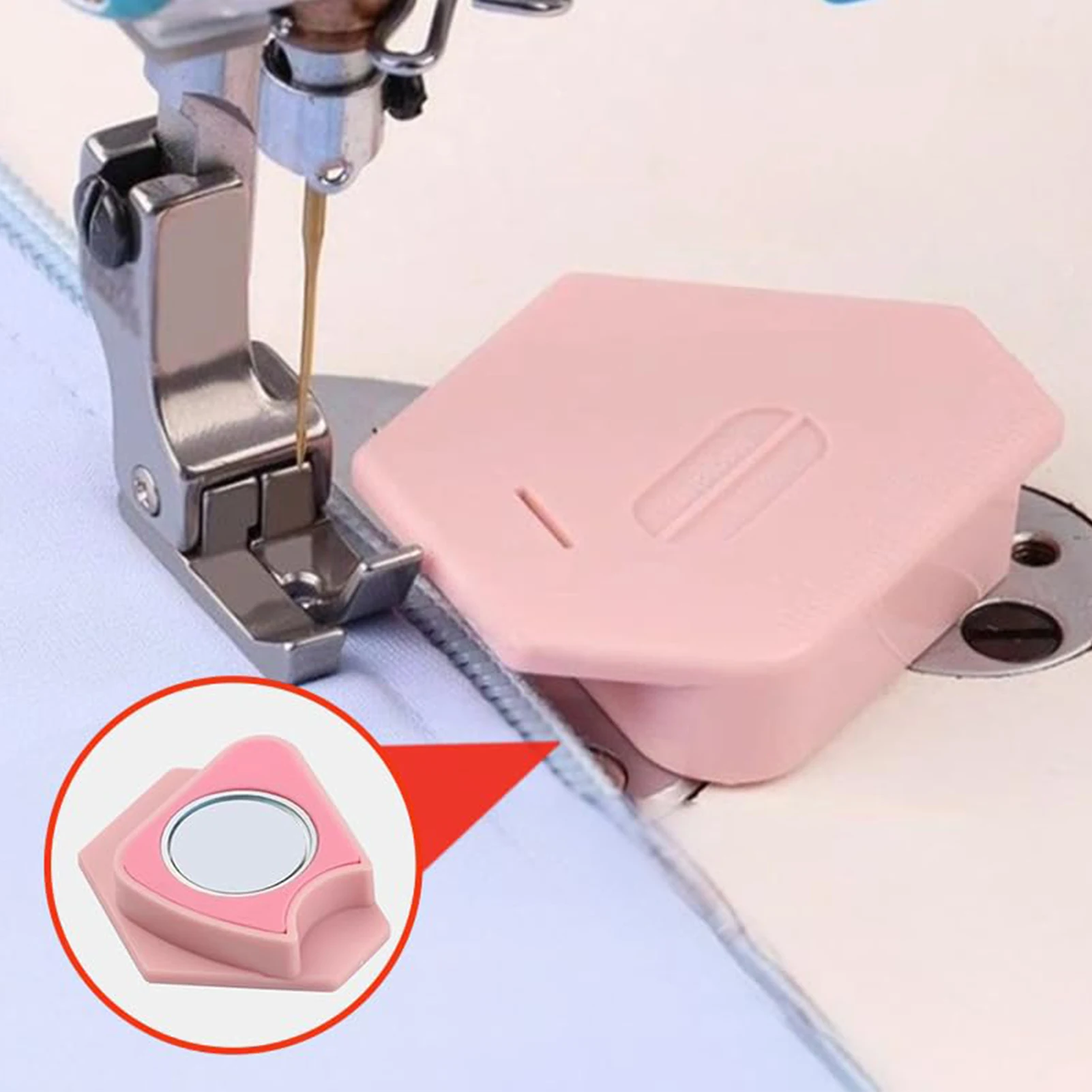 Home Sewing Machines Magnetic Seam Guide Anti-rusting Pressing Bright Thread Seam Guide Universal Sewing Accessories and