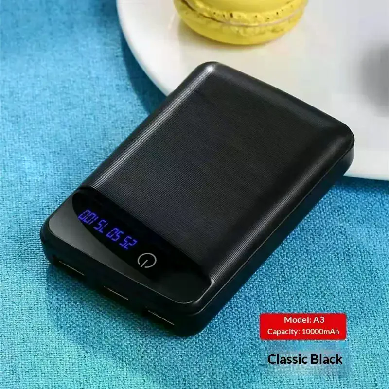 3*18650 Battery Power Bank Case With 3 USB Ports Free Welding DIY Battery Holder Storage Box For Emergency Phone Charging