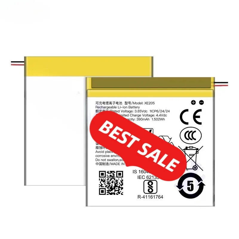 XE205 for OPPO Watch 2 Pro Watch Battery 0 Cycle High Quality High Capacity Battery Replacement Bateria Grade A Cell with Tools