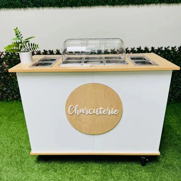 For Snack Food Cart With Wheels For Sale
