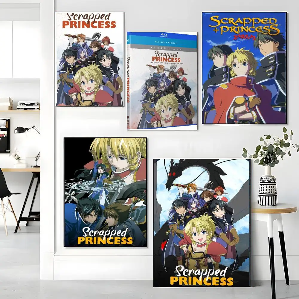 anime S-Scrapped Princess-S Painting Calligraphy Artwork for Living Room Bedroom Office Home Decor