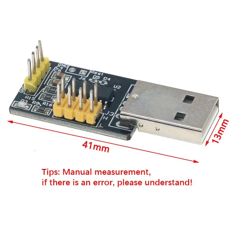 CH9329 module UART/TTL serial port to USB HID full keyboard mouse driver-free game development box